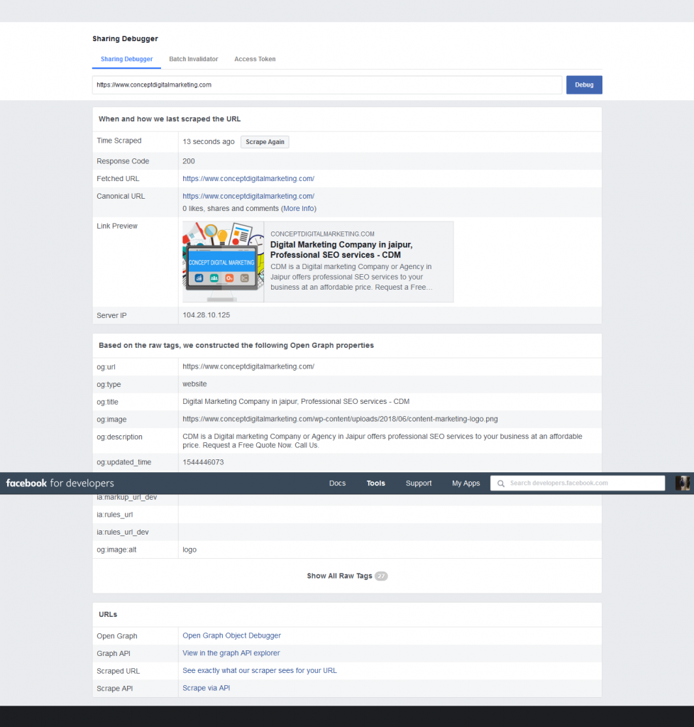 Facebook-Debugger-og-tag-for-concept-digital-marketing