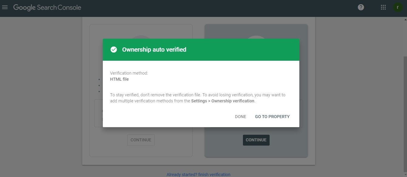 Step-8-1 click on verify button and this message will come