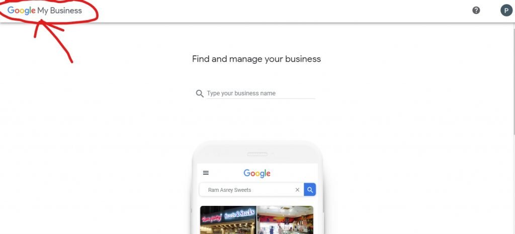 Login google local business listing