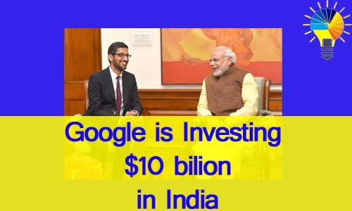 Concept digital marketing- Google investment in Inida